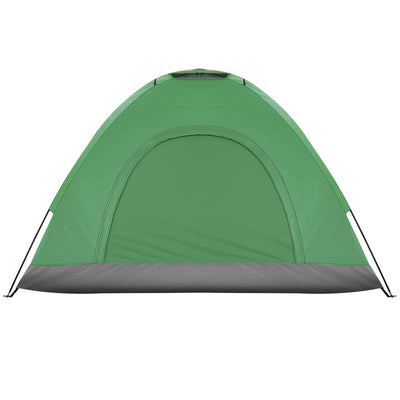 3-4 Person Camping Dome Tent Army Green