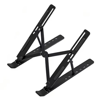 Adjustable Double Layer Aluminum Portable Flexible Computer Notebook Laptop Holder Cooling Bracket Tablet Stand for Desk Use
