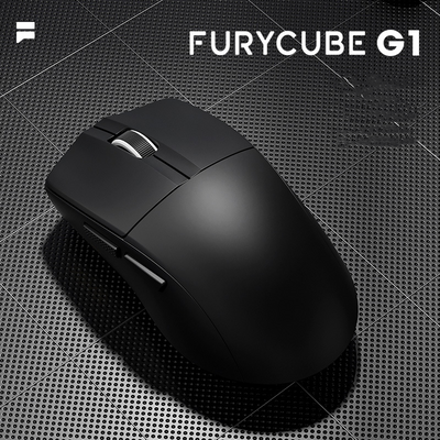 FURYCUBE G9 Rechargeable Lightweight Mouse 12000 DPI High Speed Gaming Mouse Esports Office Wireless Gamer Mouse with Screen