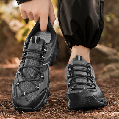 Men's Trail Shoes, Cushioned & Grippy Hiking Footwear for Mountain Walking