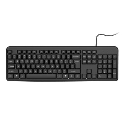 Keyboard - 2.4GHz Connectivity w/Data Encryption - Low-Profile Chiclet Keys - Win/Mac - Laptop, PC Compatible - Shortcut Keys & Num Pad - LED Num, Caps, & Scroll Lock