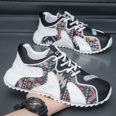 Men's Stylish Casual Sneakers, Trendy Durable Shoes for Daily Wear & Outdoor