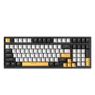 98 Mechanical Gaming Keyboard, 96% Gasket Hot Swappable Wired USB Keyboard with RGB Backlit, NKRO for Win/Mac